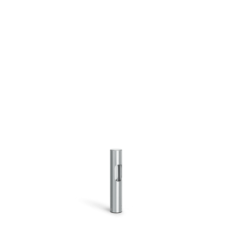 Ago Bollard H300 2L  LED 4K Grey Anodized Alluminium