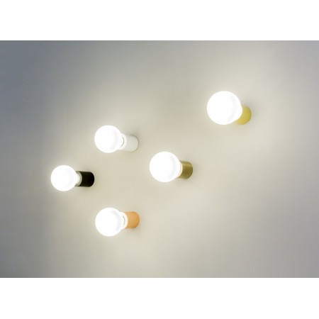 TEN 70 Matt black wall lamp