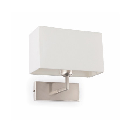 RODA Matt nickel wall lamp