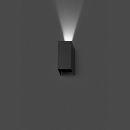 BLIND Dark grey wall lamp