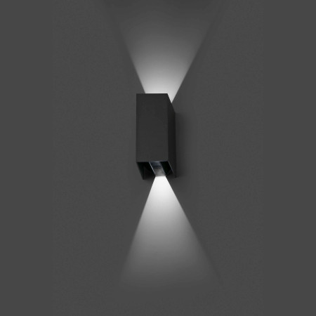 BLIND Dark grey wall lamp