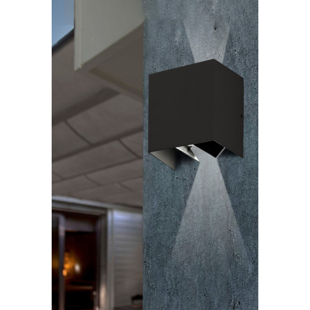 OLAN Dark grey wall lamp