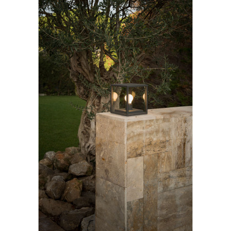 NALA Dark grey post lamp