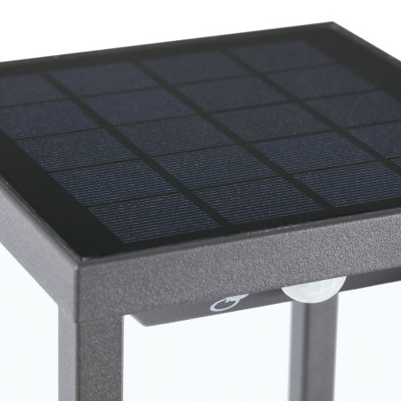 SAURA Solar dark grey beacon lamp