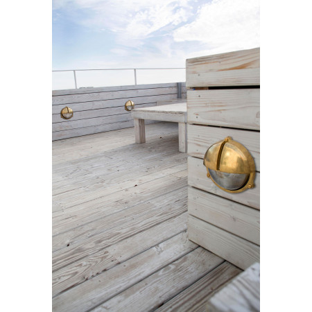 TIMON Brass wall lamp