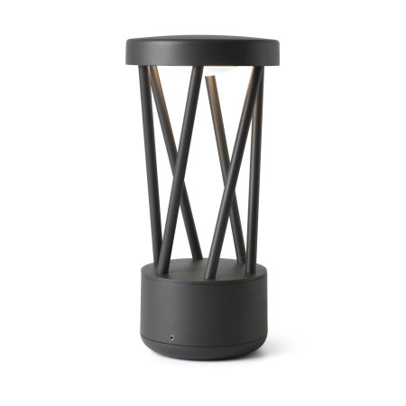 TWIST 300 Dark grey post lamp