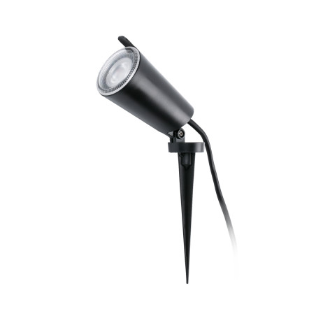 TONI Black wall lamp with spike
