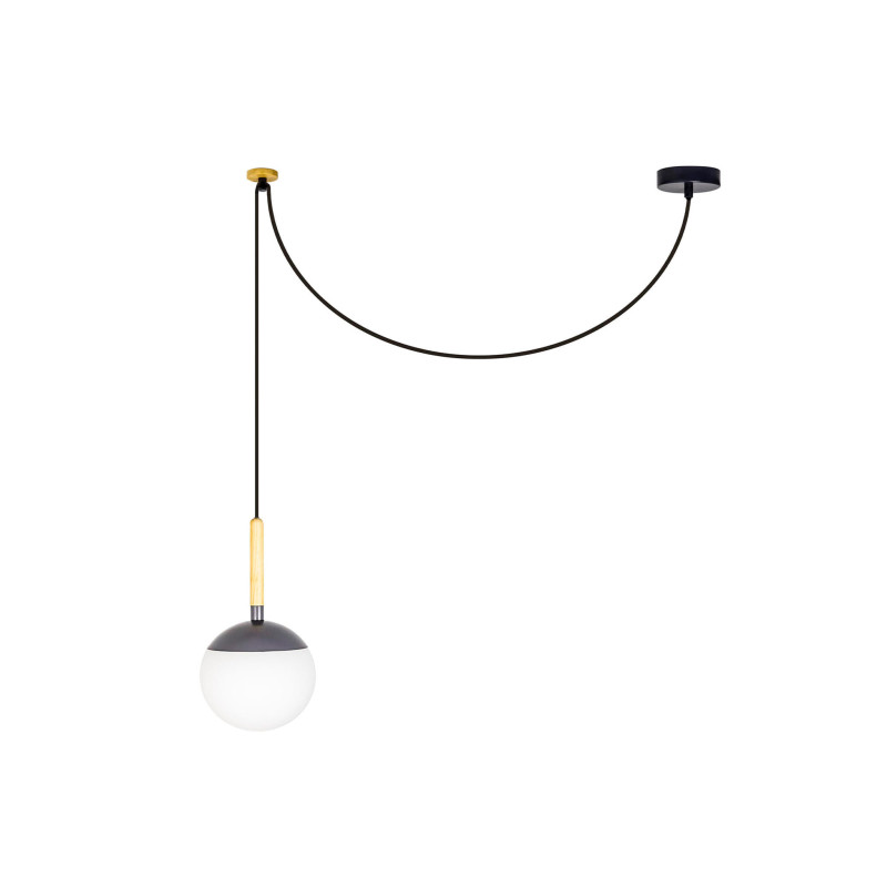 MINE PC Grey pendant lamp