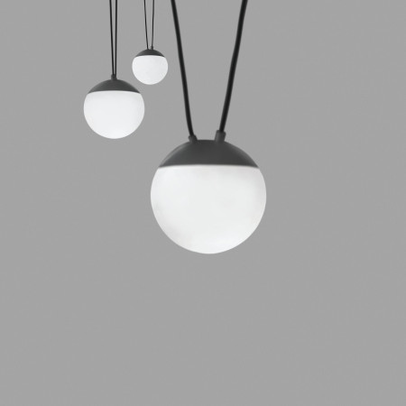 MINE PC Grey pendant lamp